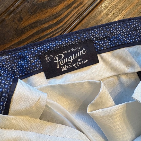 Original Penguin Men's Blue Dress Pants 33x30 - Picture 1 of 6